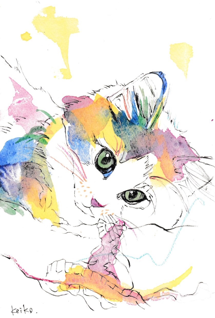 アーティスティックで彩り豊かな似顔絵を描きます プロフィールアイコン、名刺やプレゼント用似顔絵に。 イメージ8