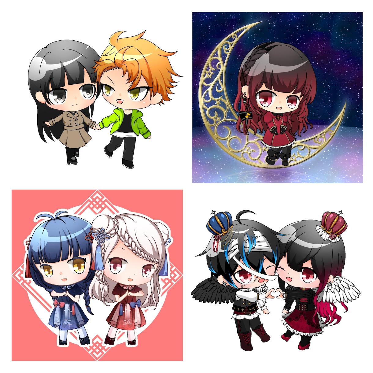 ちびキャライラスト描きます グッズやアイコンなど色々対応します イメージ2