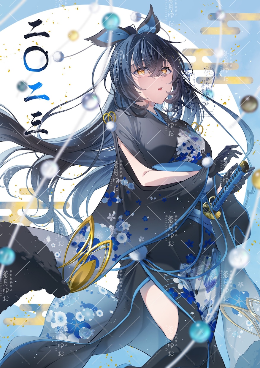 和風な一枚絵、アイコン、サムネ、キャラデザ描きます 綺麗、儚さのある絵に仕上げます イメージ7