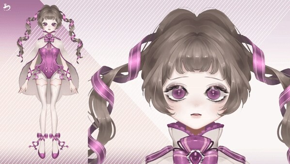 イラストからLive2Dモデリングまで作成します 全身＋表情パターン＋口の動き全部込みで5万円！ イメージ4