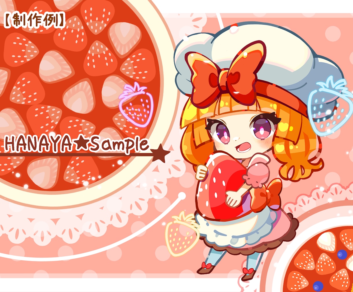 SDキャラ、ミニキャラ描きます ヴィネットイラスト、グッズ、サムネイル等に！ イメージ5