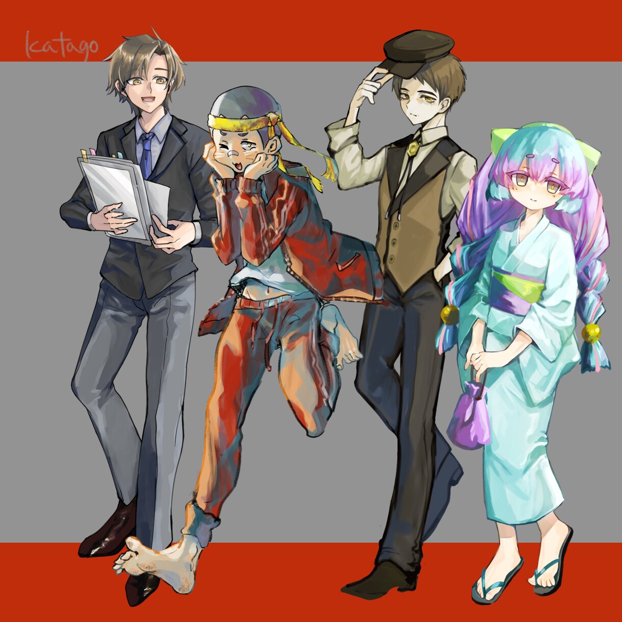 TRPG用全身立ち絵描きます 全身立ち絵描きます！打ち合わせありバージョン イメージ7