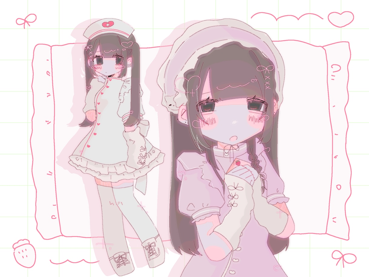 一枚絵や簡単なアニメーションを描きます MV・グッズ用イラスト・サムネイル等幅広く受付中です。 イメージ2