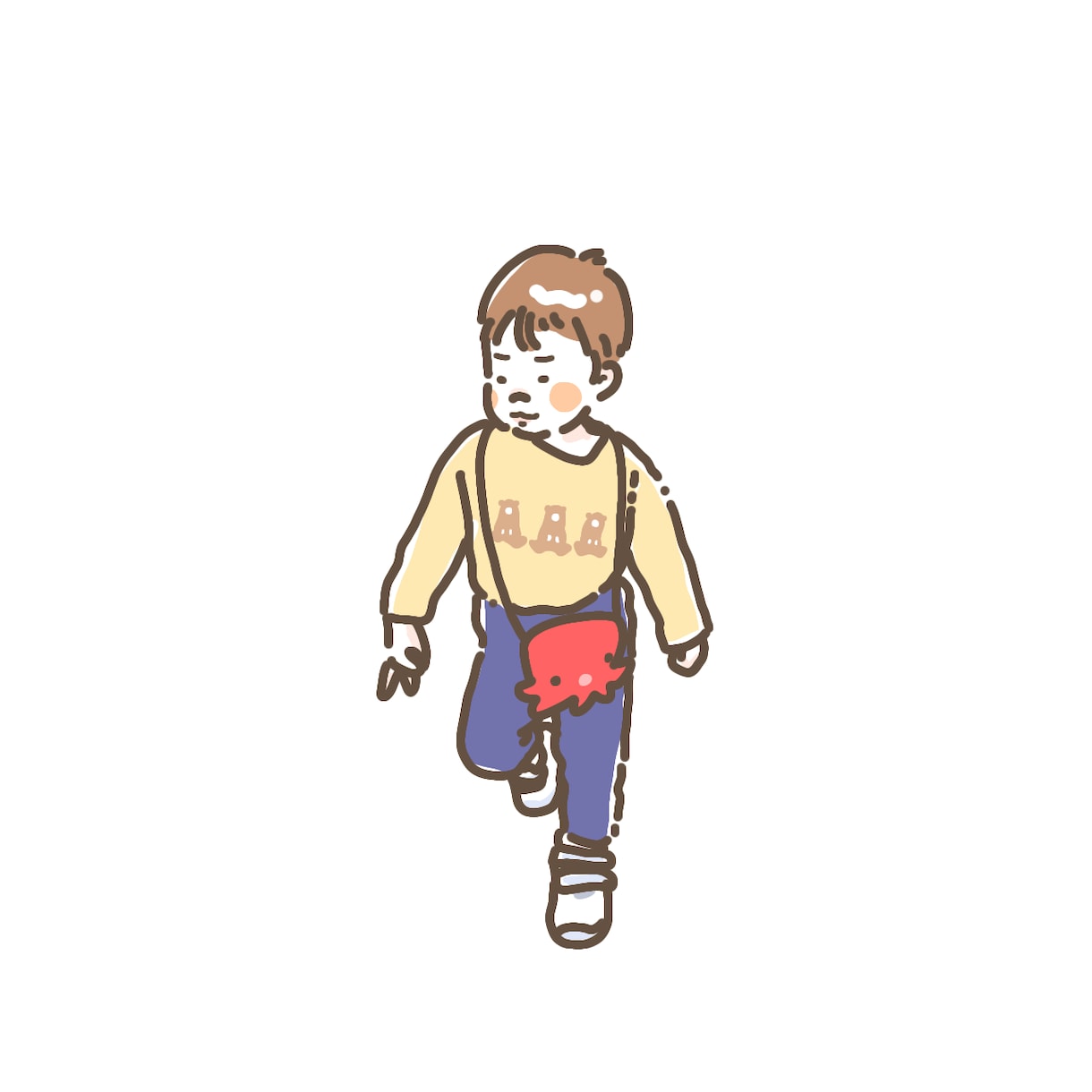 お子さんのイラスト描きます お子さん、ご家族の写真を元にイラストを描きます！ イメージ4