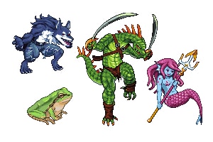 ドット絵が描けない人の代わりに描きます 用途問わずキャラクターのドット絵がほしい方に イメージ3