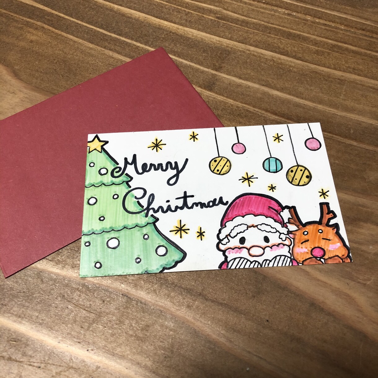 手描きの柔らかい雰囲気で似顔絵やイラスト制作します 似顔絵や、誕生日や記念日などのカード作成！ イメージ4