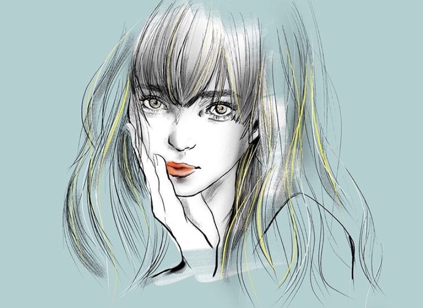 雰囲気のある女の子イラスト作成いたします 女性向け媒体やSNS投稿に如何ですか? イメージ1
