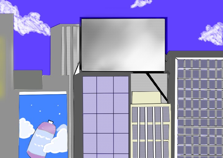 シンプルな背景を作ります トーンを使っていてシンプルです！ イメージ1