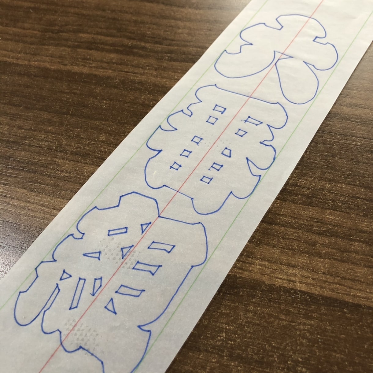 伝統的字体「江戸文字」「角字」を作成します 下絵から染色まで行う半纏職人が手書きで描く伝統的字体 イメージ8