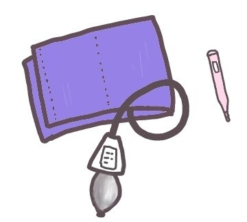 看護や介護の場にも使える、ゆるいイラスト作成します いろいろなお仕事の資料に手書き風イラストカットがほしい方へ！ イメージ3