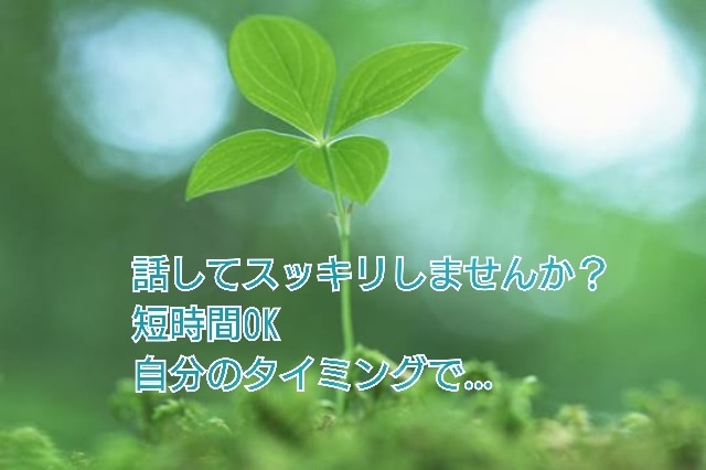 短時間OK★悩みグチ聞きます 抱えてる問題や不安な思い、話してみませんか？ イメージ2
