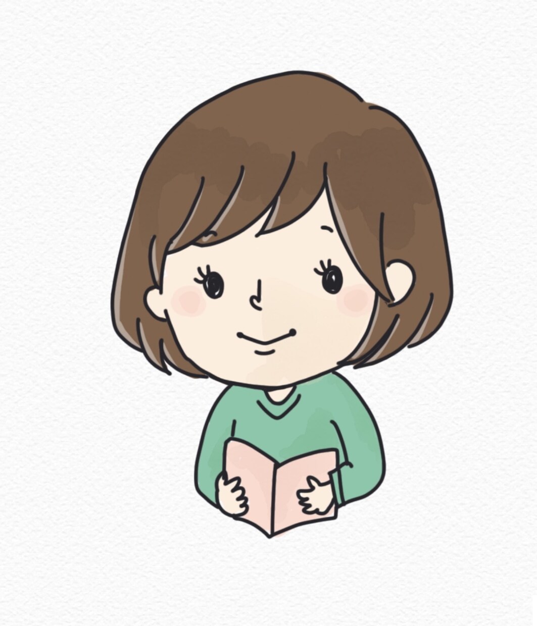 SNSアイコンにつかえる、癒し系の似顔絵描きます やさしいイラストテイストでお客様に安心していただけます！ イメージ3