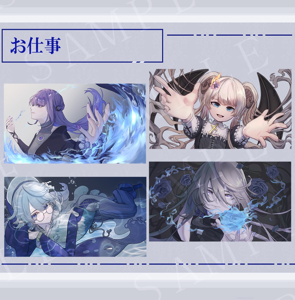かっこいい・かわいいイラスト描きます サムネイル、アイコン、TRPG立ち絵等対応いたします！ イメージ4