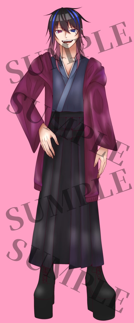 オリジナルキャラクターの立ち絵イラスト制作します 創作・IRIAM活動向けの立ち絵制作を承ります イメージ2