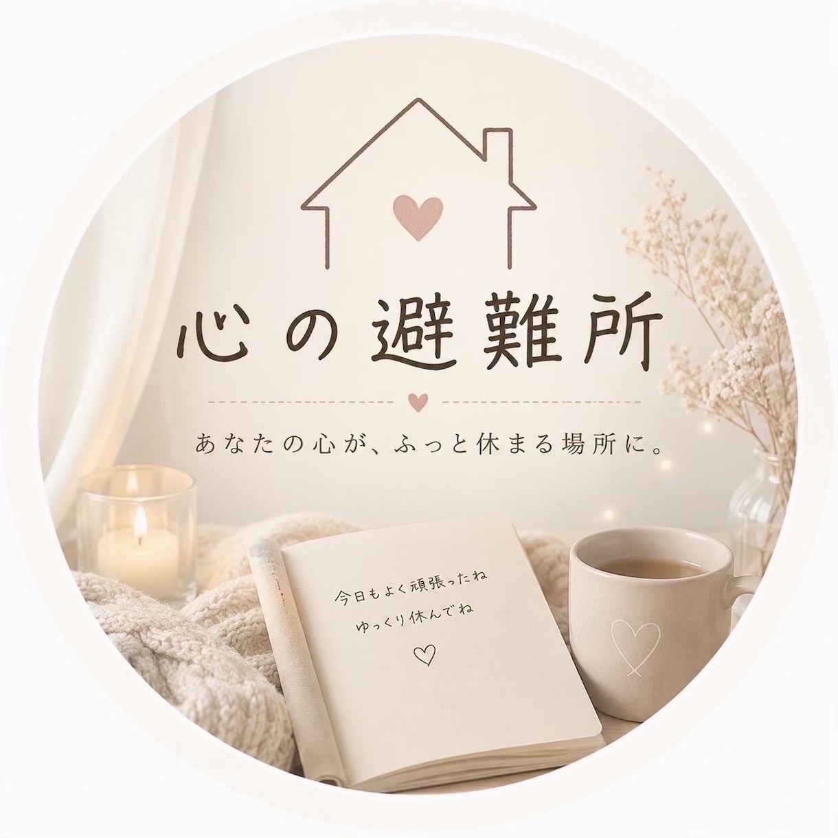 心の避難所｜准看護師のやさしく聞きます もう無理って思ったらおいで 限界、准看護師が受け止めます イメージ1
