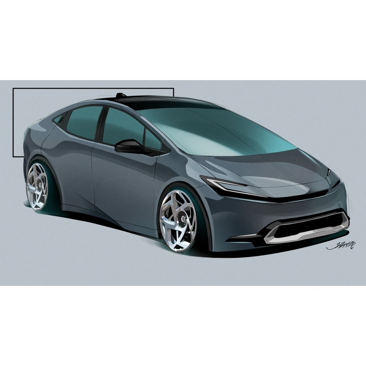 車のイラストを描きます あなたや、あなたのお知り合いの愛車を描かせて頂きます！ イメージ4