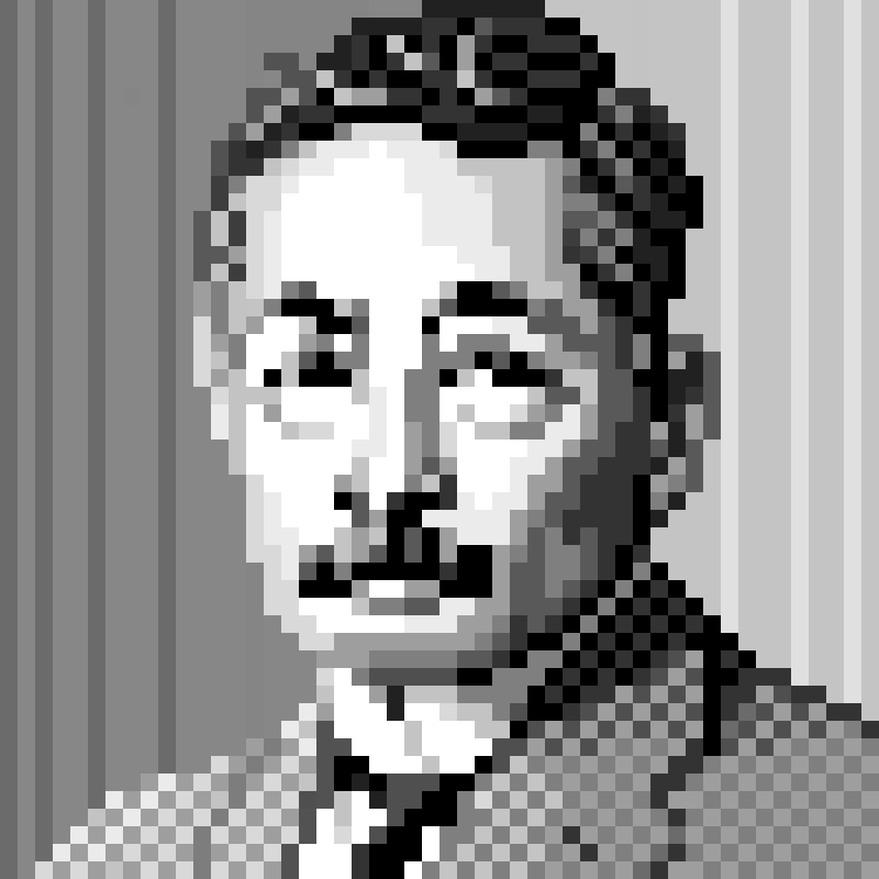 ドット絵の似顔絵（ドット似顔絵）を打ちます 生成AIや画像変換ではない、一からドットで描いたドット絵です イメージ2