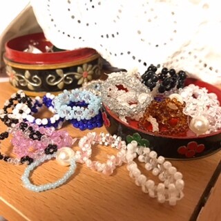 ビーズアクセ制作します ゆびさきにきらめき。手作りを纏う イメージ1