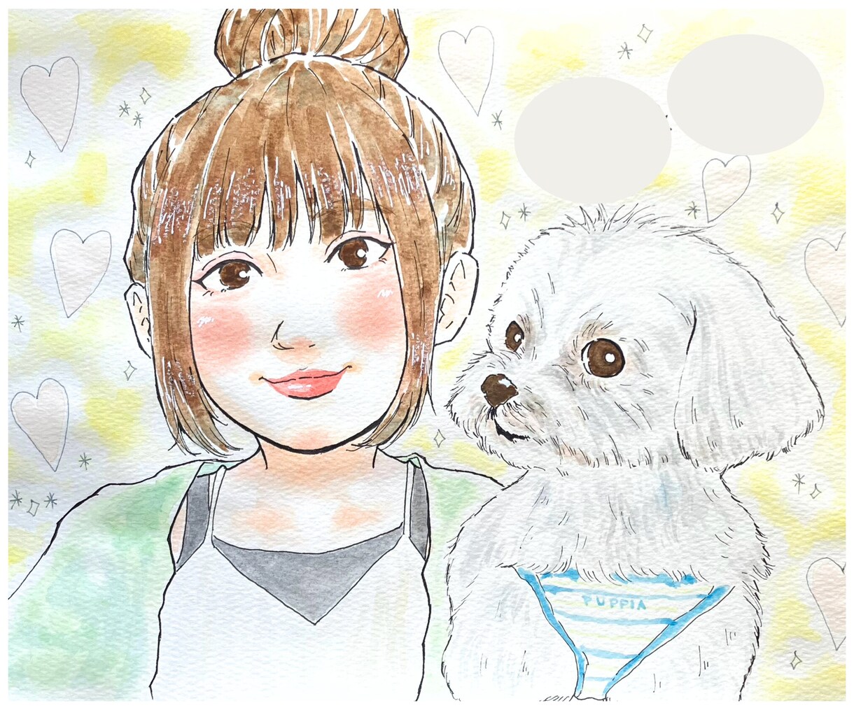 大人数OK！手描きの可愛い似顔絵を描きます 誕生日や記念日、長寿祝いにご家族にプレゼント イメージ10