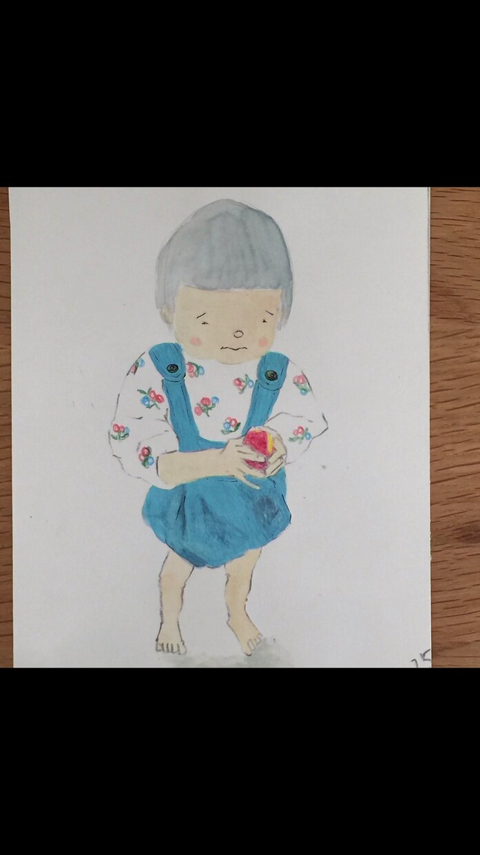 お子様の成長の記録に。写真をもとに絵を描きます お子様の成長記録をイラストにしませんか。 イメージ2