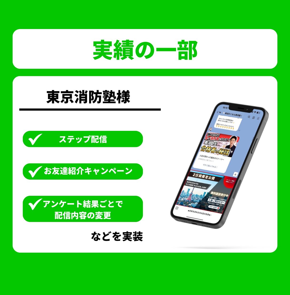 公式LINEのプロが売上ができる仕組を作ります 2年で700名以上コンサルをした経験から構築をご提案します イメージ6