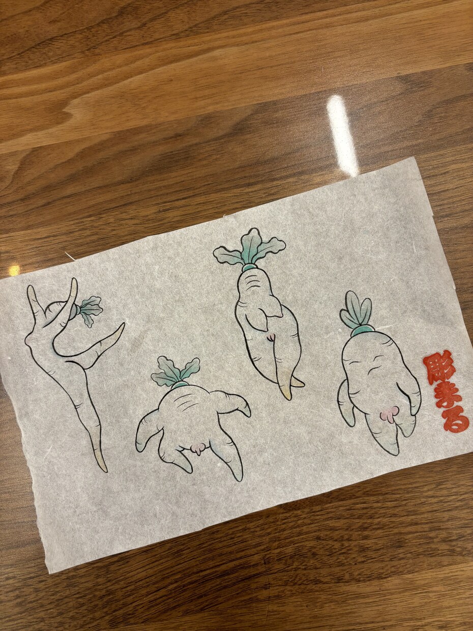 お店、イベントお客様1人1人に浮世絵を描きます 日本のアイデンティティを世界に！！ イメージ6