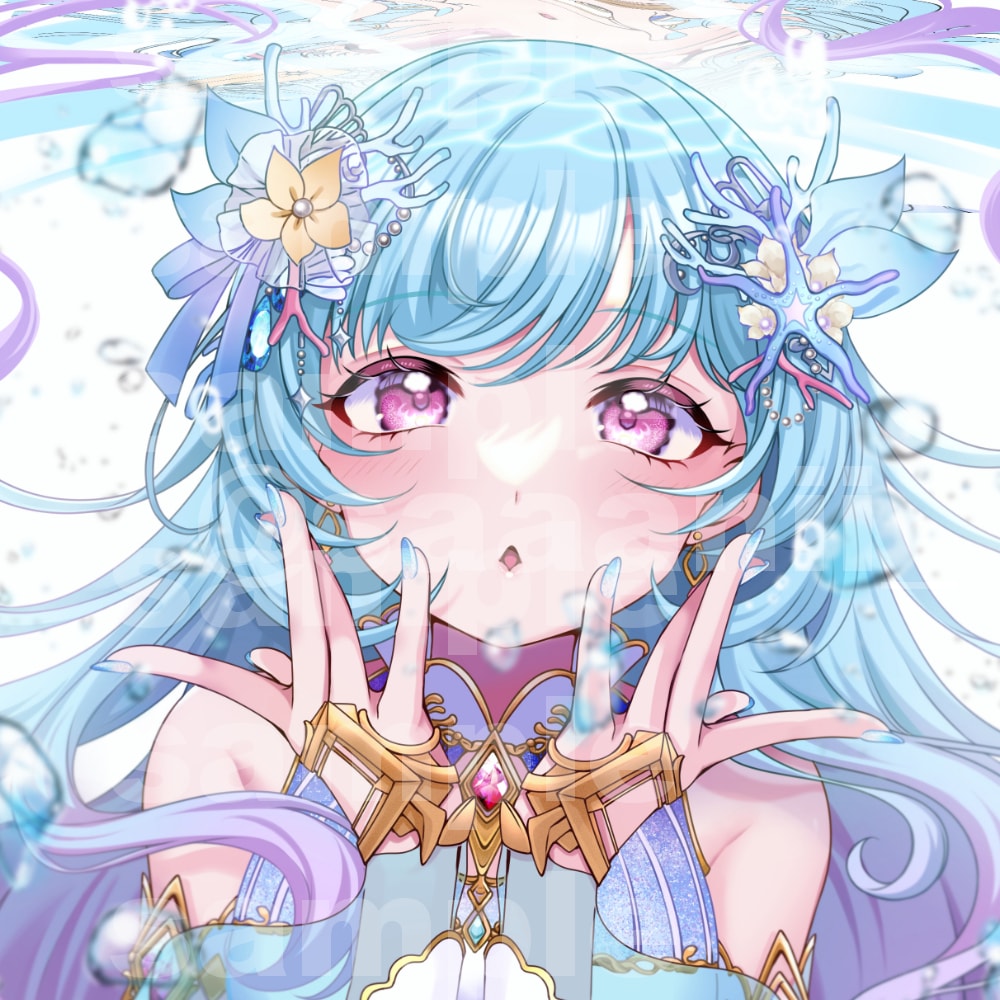 キラキラかわいいイラストを描きます 2週間以内のスピード納品可能！ イメージ1