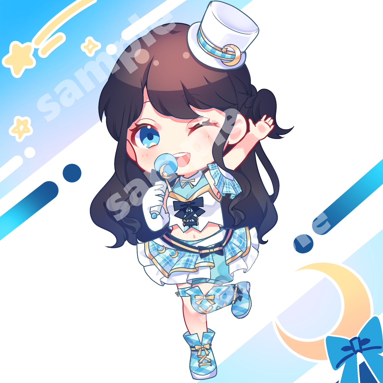 可愛い！目を引く！デフォルメイラストお描きします 万人受けしやすい可愛いミニキャラならお任せ下さい イメージ8