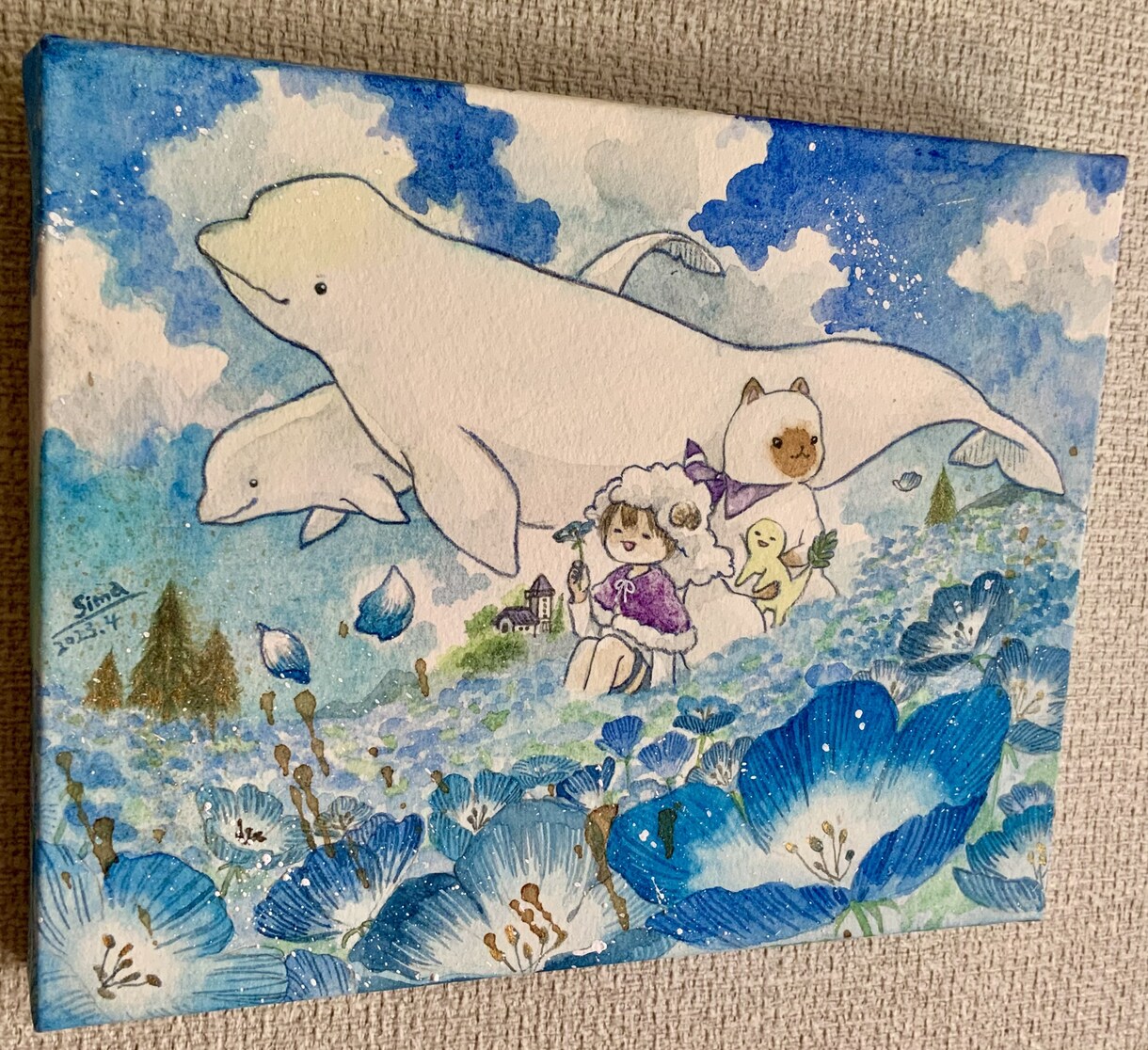 ペットのイラスト描きます 大好きな家族を絵の中にずっと残してみませんか イメージ4