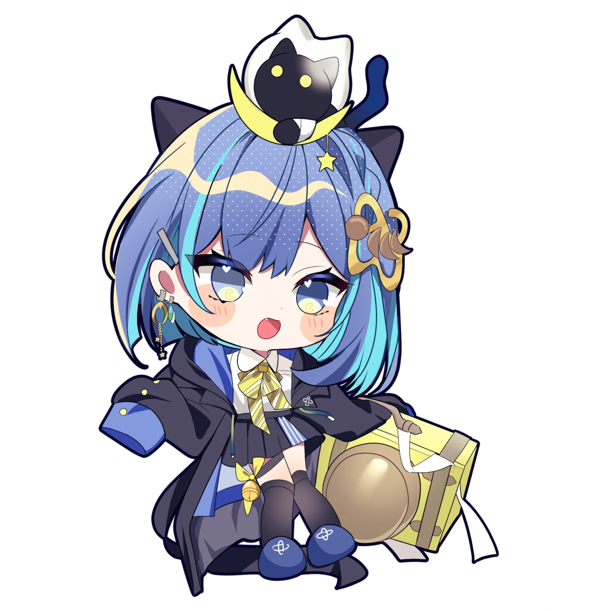 商用利用込み！vtuberさんのSD描きます 2026年8月納期可！ご依頼を募集中です イメージ6
