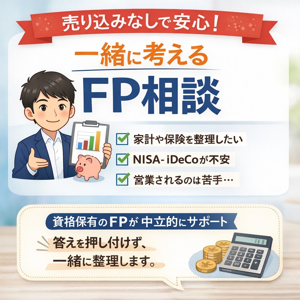 FP資格保有｜家計と投資を整理します FP資格者が中立に整理します！ イメージ1