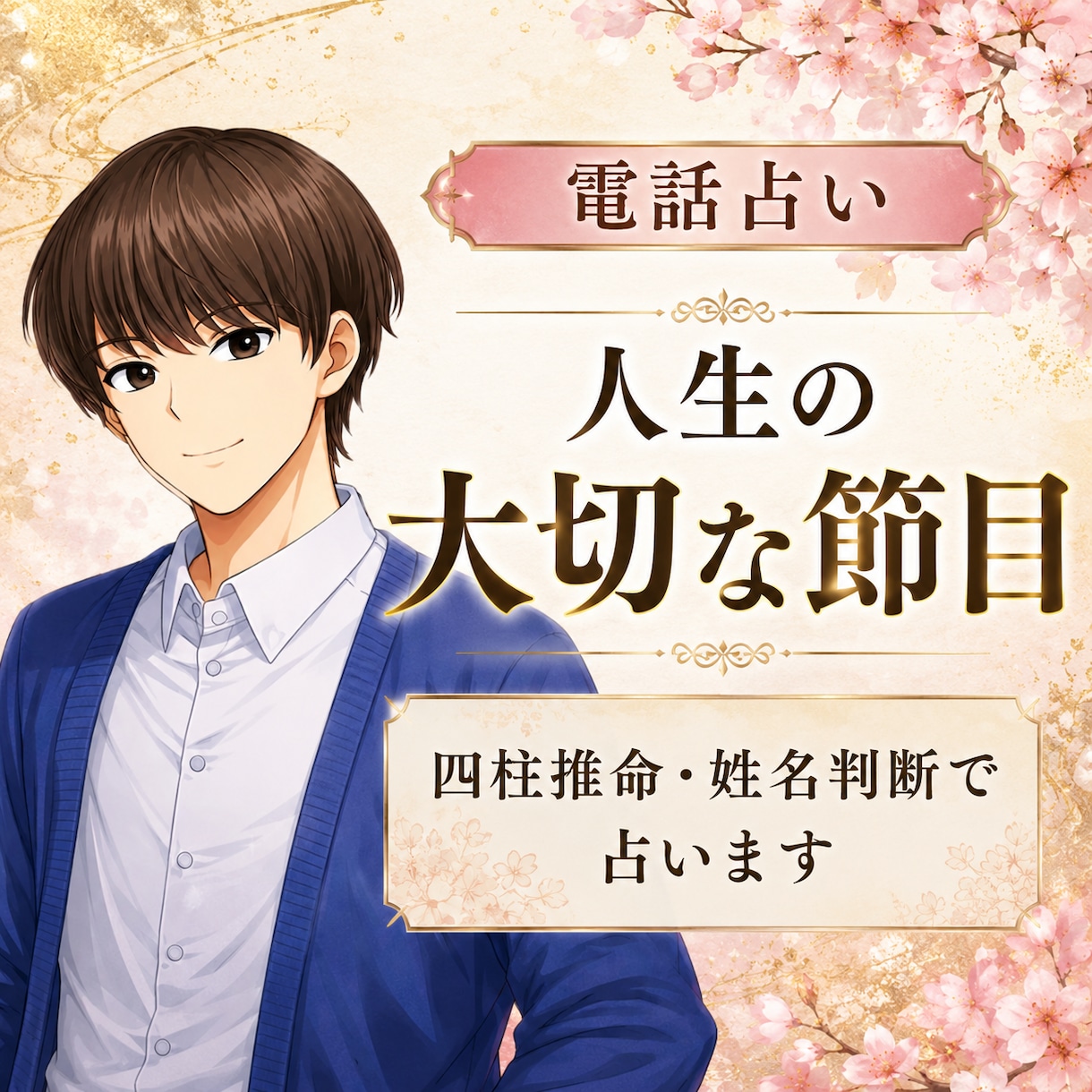 人生の節目を霊感鑑定・姓名判断占いでしっかり視ます 仕事、恋愛など今後の人生に迷われている方、詳しく占います イメージ1