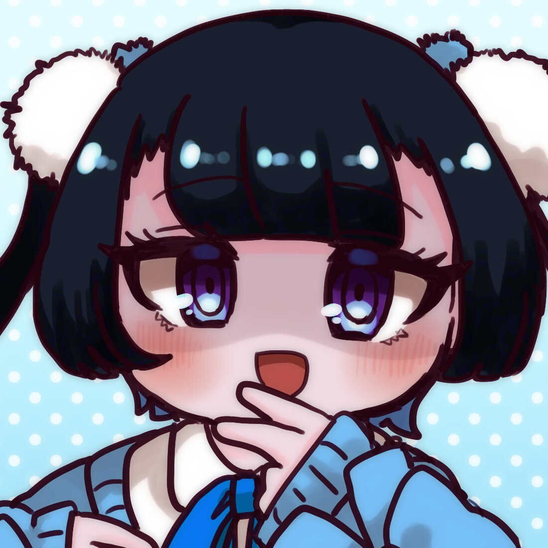 女の子のアイコンお描きします かわいいSNS・配信用のアイコンです イメージ1