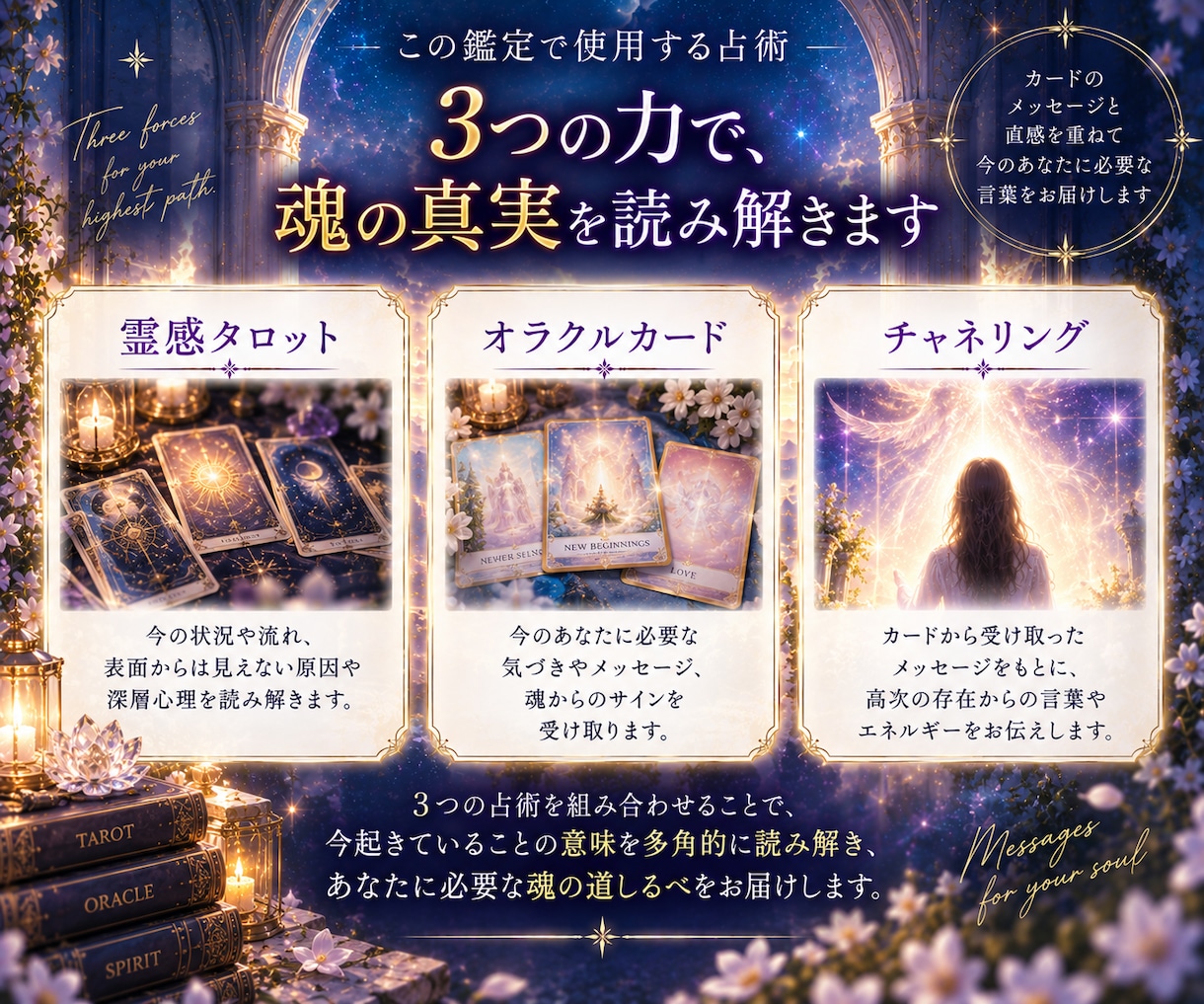 今訪れている変化に隠された魂の意味を読み解きます 悩み・違和感・転機に隠された意味と乗り越え方をお伝えします イメージ6