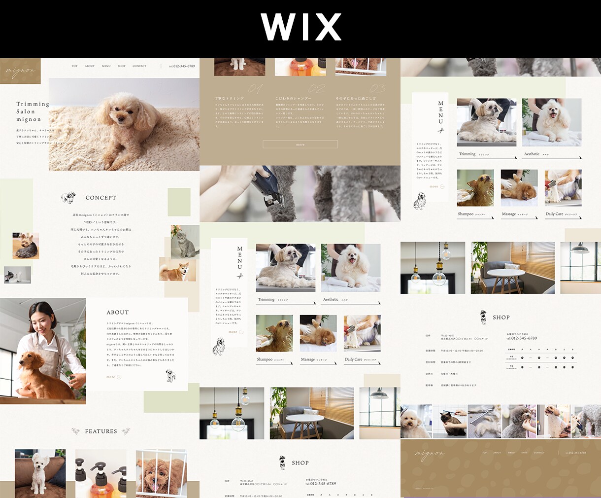 webデザイナーがWIXでHP制作いたします 【スマホ対応込み】格安/短期間/高品質 イメージ6