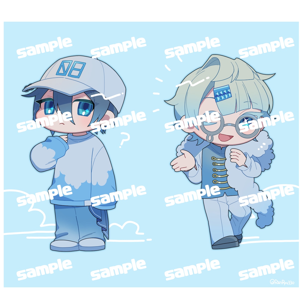 SDキャライラスト作成致します ちびキャラ、デフォルメイラストを作成致します イメージ6