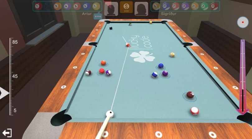 Unity 6製ビリヤードゲーム販売しますます 固定小数点物理搭載・マルチ対応 イメージ3