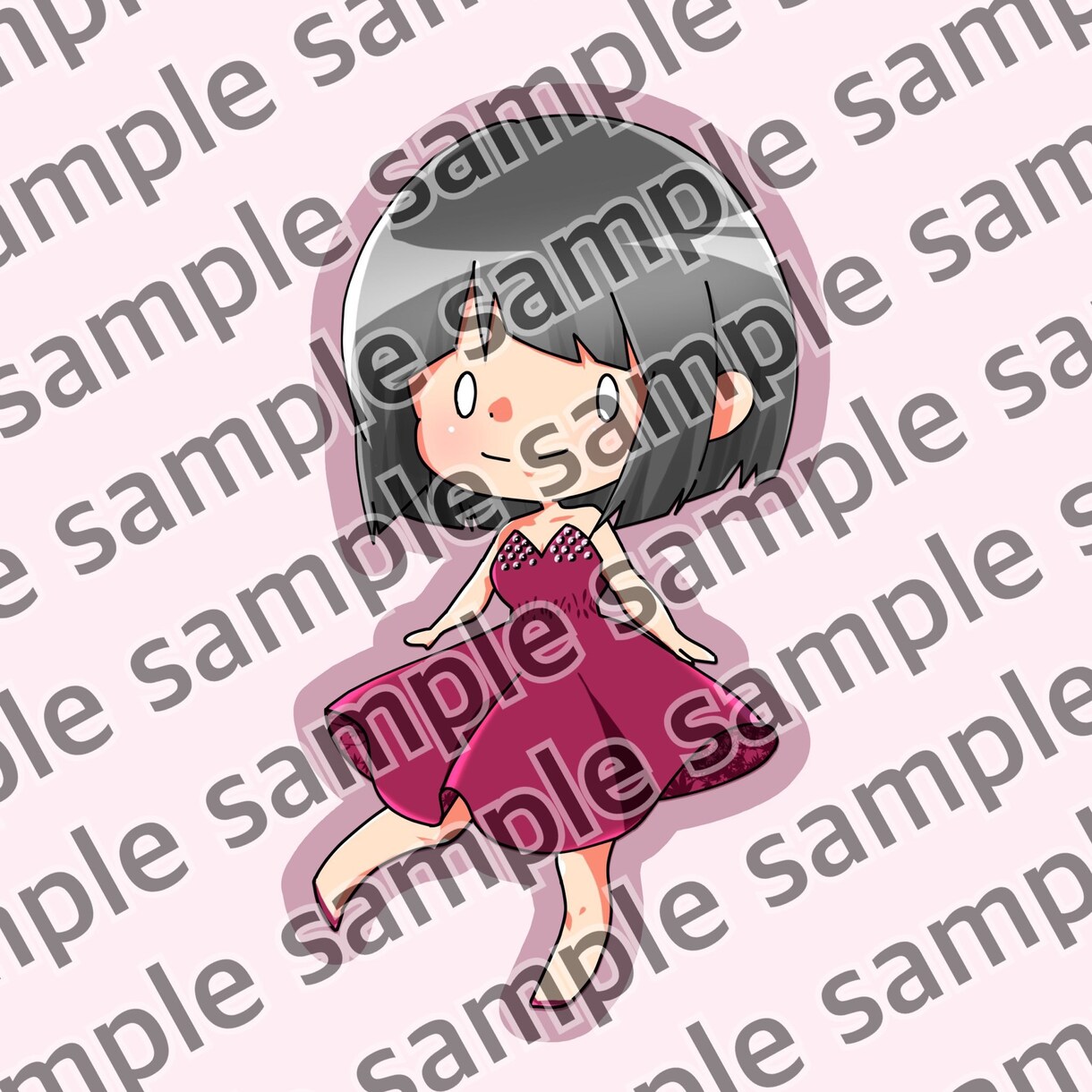 ミニキャラ描きます SNSサイトやLINEのアイコンに！すごくユルい絵柄です。 イメージ4