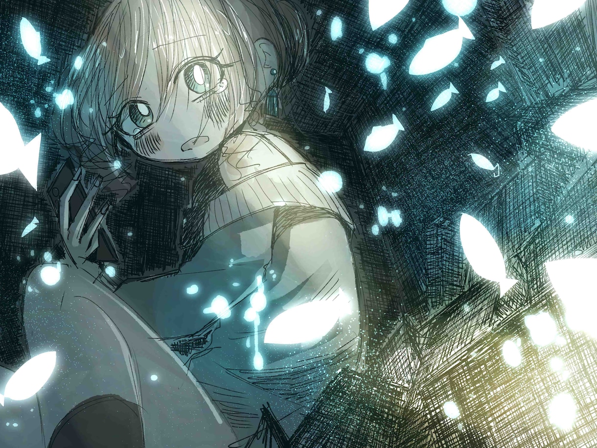 病みかわいい系のイラスト・MV描きます 2枚目以降はお値引きあり！ストーリー仕立てもOK(◡﹏◡✿) イメージ8