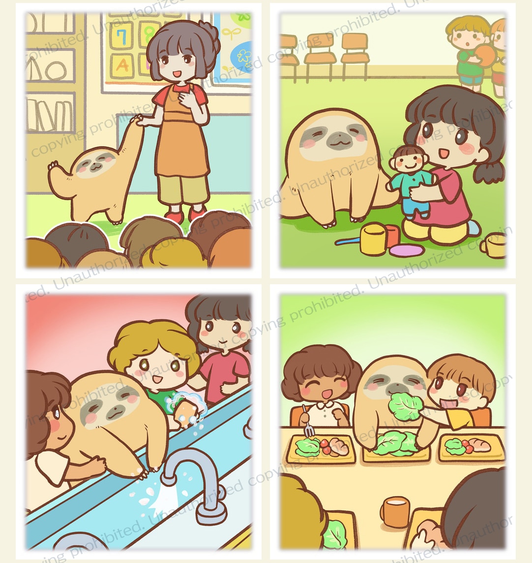 絵本タッチのふんわりイラスト描きます オリジナル絵本や挿絵、カットなどに イメージ5