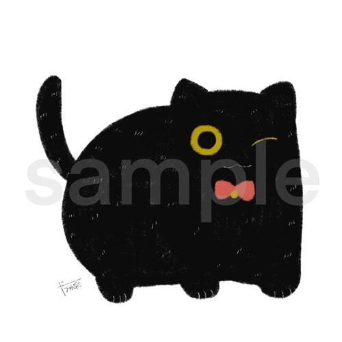 ペットの猫やオリジナルの猫描きます ペットの猫は勿論、オリジナル猫のオーダーも可！ イメージ2