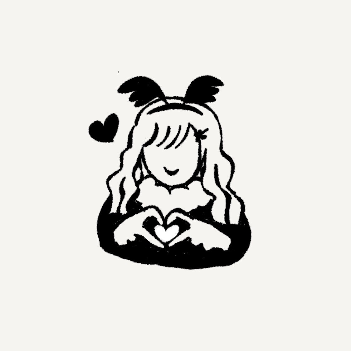 シンプルなモノクロのイラストを描きます SNS・WEB・ブログ用等に♪ イメージ6