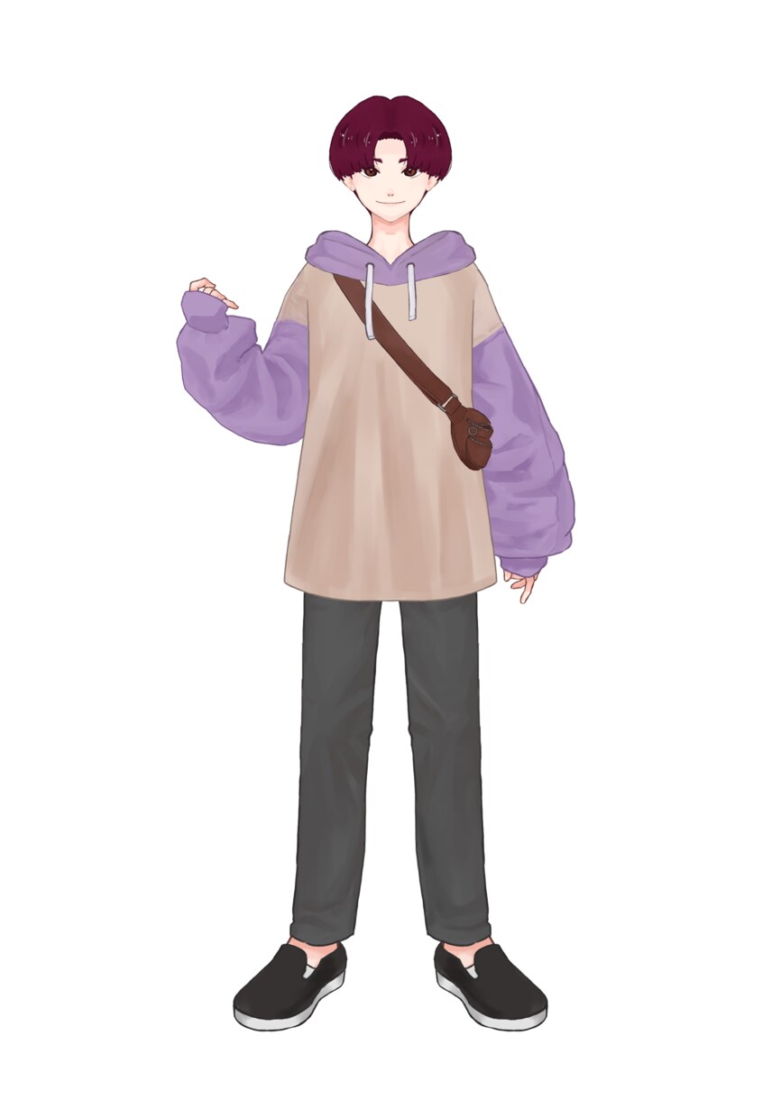 Live 2D用パーツ分けイラスト描きます ※Live2Dモデリングは行いません イメージ3