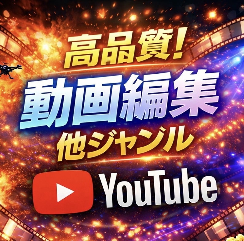 YouTubeの動画編集を代行します 高クオリティな動画をお届けします！丸投げOK！ イメージ1