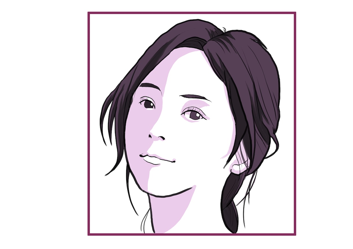 ブログ　SNS用にちょっとお洒落な似顔絵描きます ☆ブログ　SNSのアイコン　名刺　プレゼンにもどうぞ☆ イメージ6