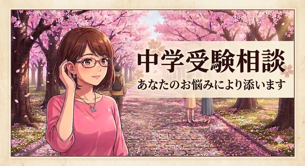 中学受験相談あなたのお悩みに寄り添います 中受に関する愚痴、不安吐き出し、お気軽にどうぞ イメージ1