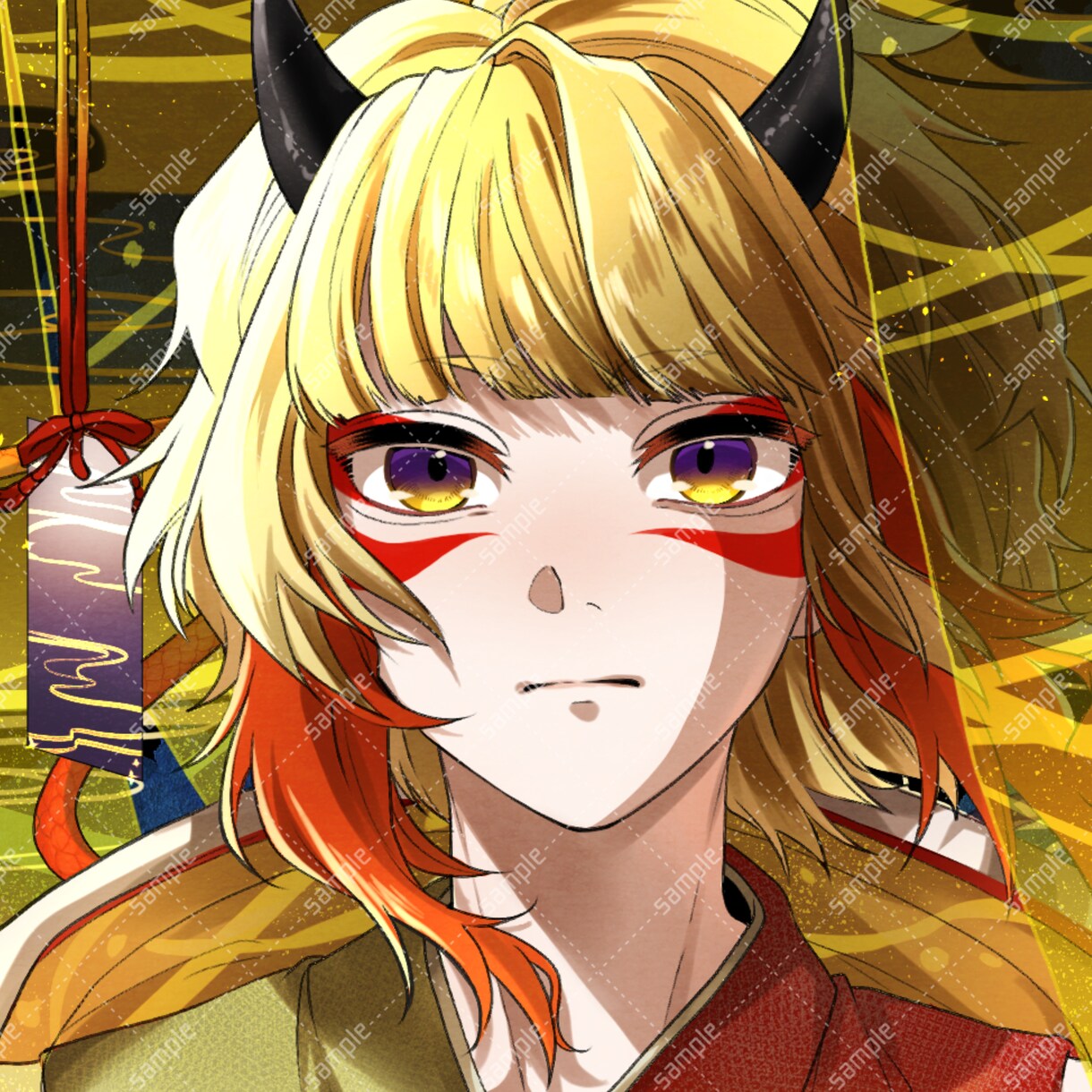 パキッ！と鮮やかなアイコン描きます あなただけのアイコンを描きます✍️ イメージ5