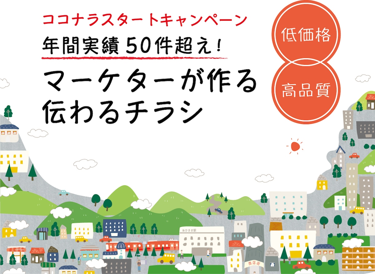 ターゲットに刺さるチラシ＆ポスター作成します ★マーケティング歴６年デザイン歴8年のプロが丁寧に作ります！ イメージ1