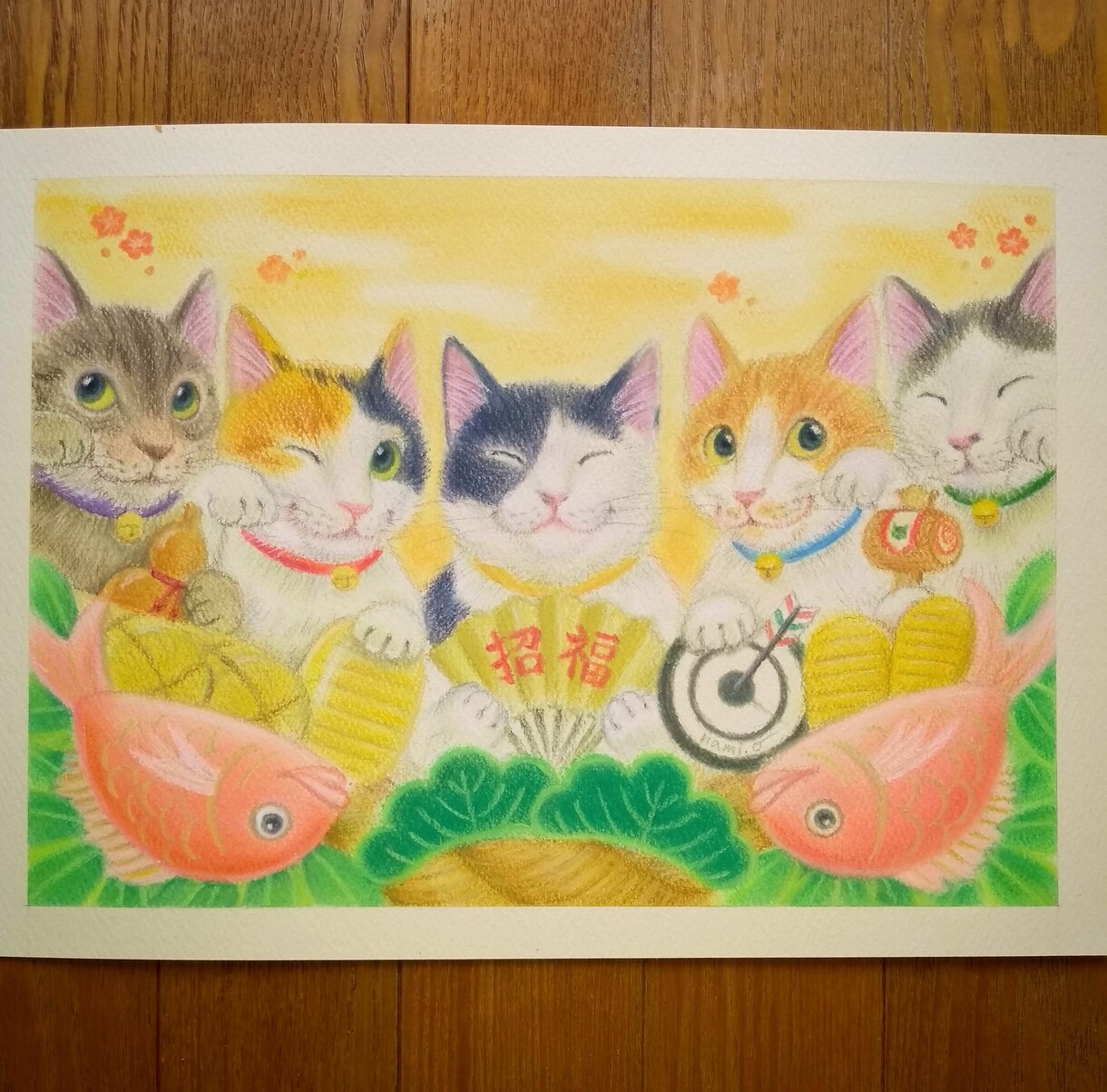 ほっこり暖かいうちの子似顔絵　パステルで描きます 写真には残らない、そのコらしさを一枚の作品に イメージ7