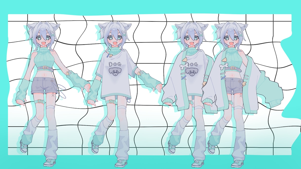 可愛いイラストを描きます アニメ塗りでかわいいイラストを求めてる方へ イメージ2